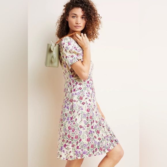 Velvet by Graham & Spencer Charlie Puff-Sleeved Mini Dress (D4) - Picture 4 of 7